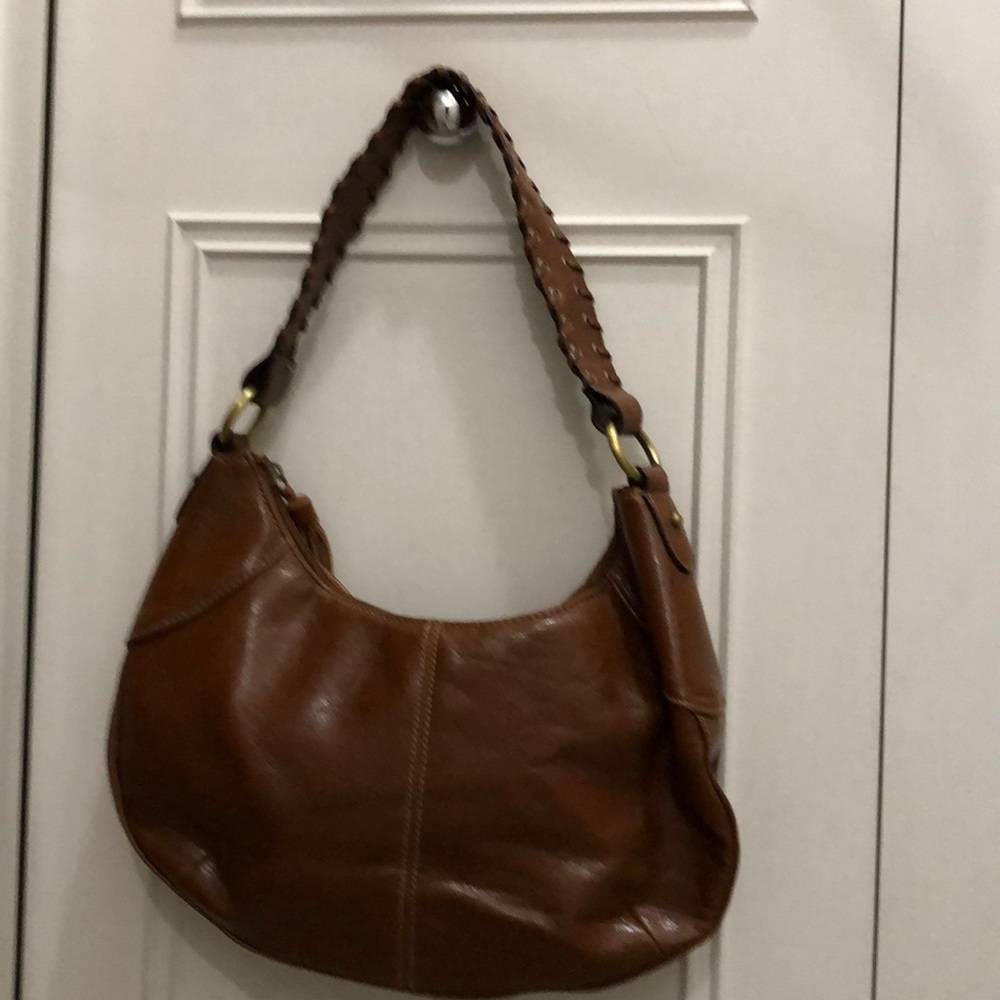 Tan vegan handbag